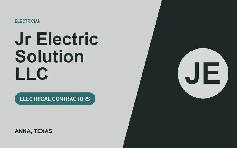JR ELECTRIC SOLUTION LLC in Anna, Texas