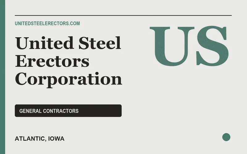 United Steel Erectors Corporation in Atlantic, Iowa