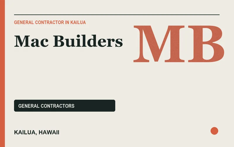 Mac Builders in Kailua, Hawaii