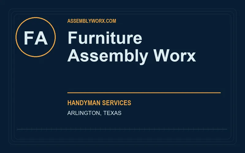 Furniture Assembly Worx in Arlington, Texas