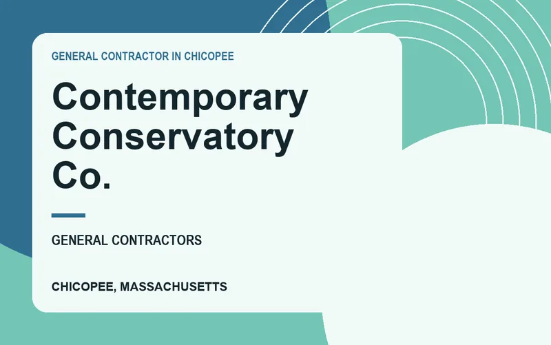 Contemporary Conservatory Co. in Chicopee, Massachusetts