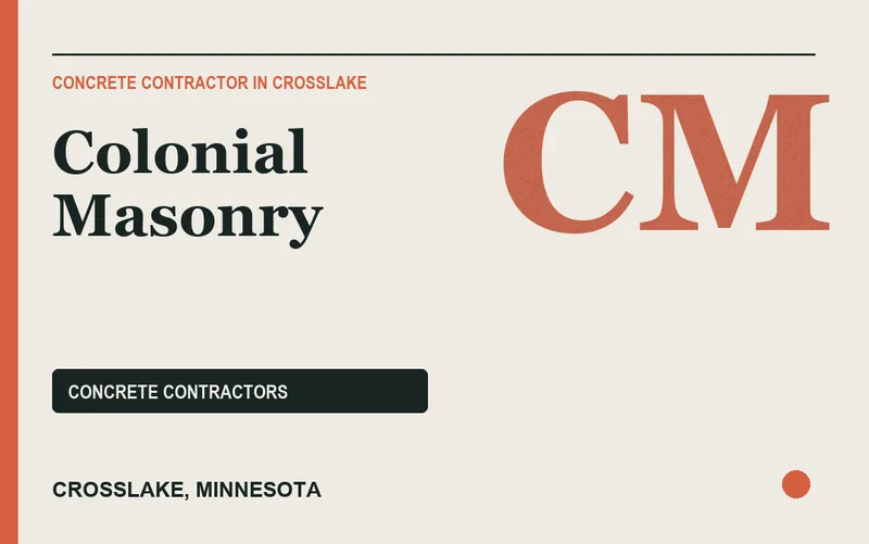 Colonial Masonry in Crosslake, Minnesota