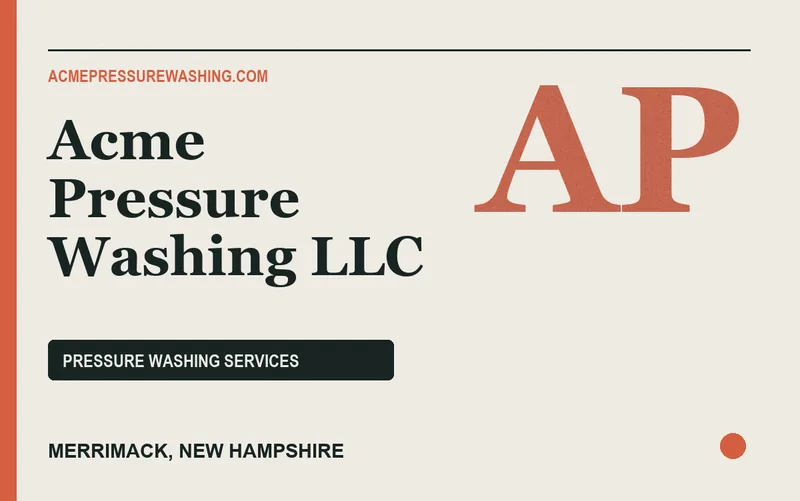 Acme Pressure Washing LLC in Merrimack, New Hampshire