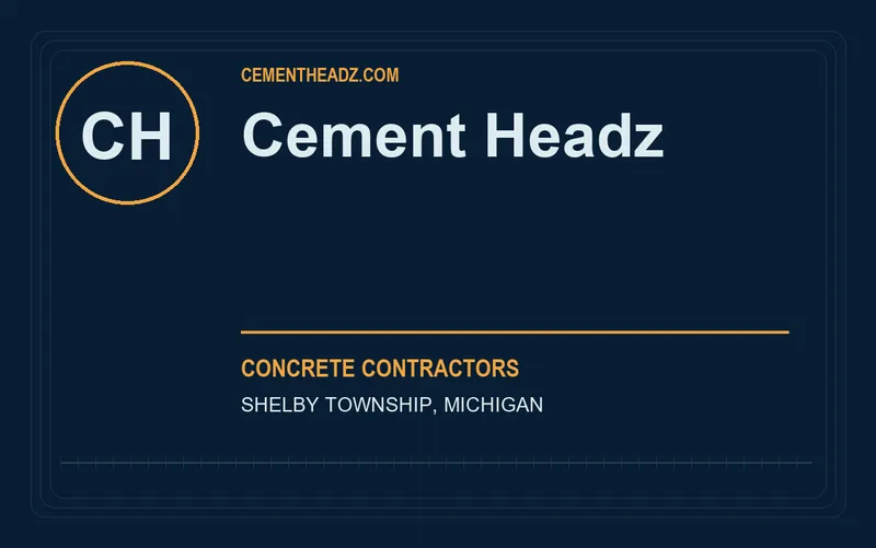 Cement Headz in Shelby Township, Michigan