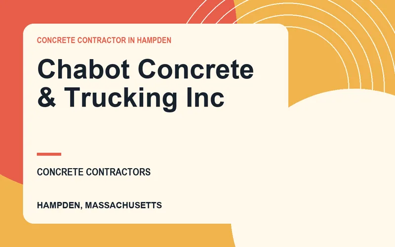 Chabot Concrete & Trucking Inc in Hampden, Massachusetts