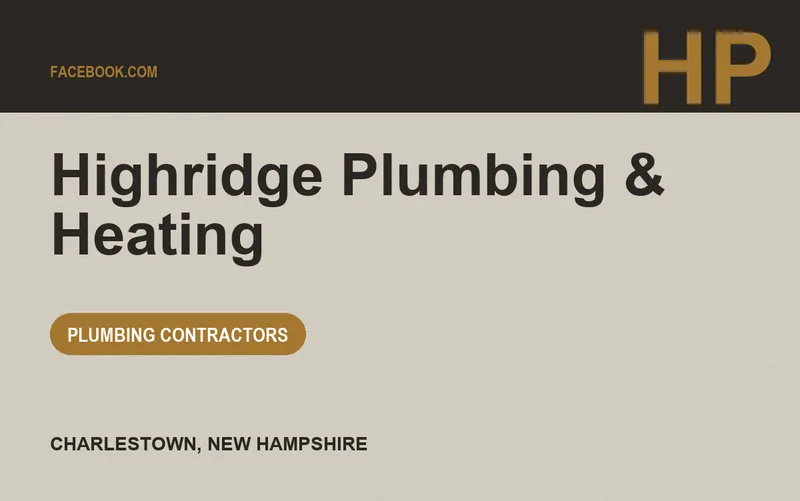 Highridge Plumbing & Heating in Charlestown, New Hampshire