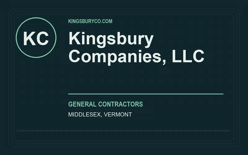 Kingsbury Companies, LLC in Middlesex, Vermont