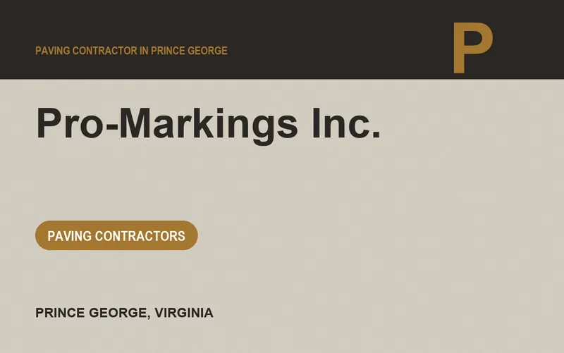 Pro-Markings Inc. in Prince George, Virginia
