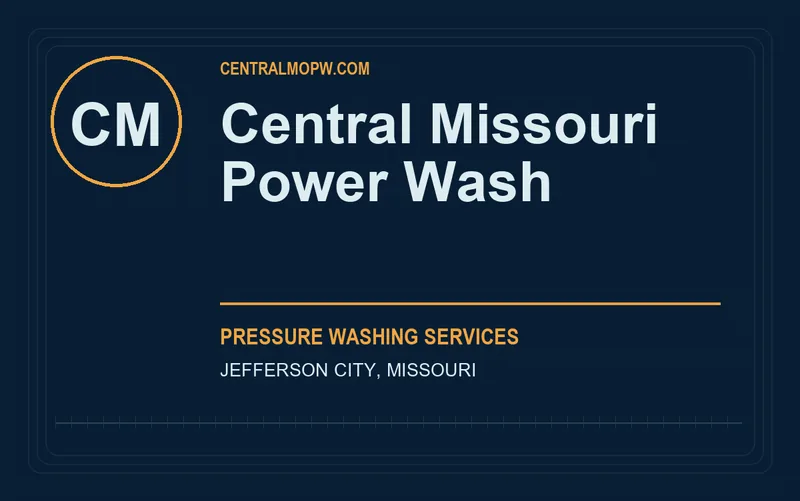 Central Missouri Power Wash in Jefferson City, Missouri