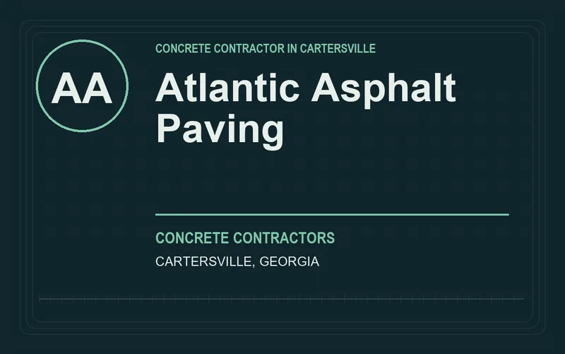 Atlantic Asphalt Paving in Cartersville, Georgia
