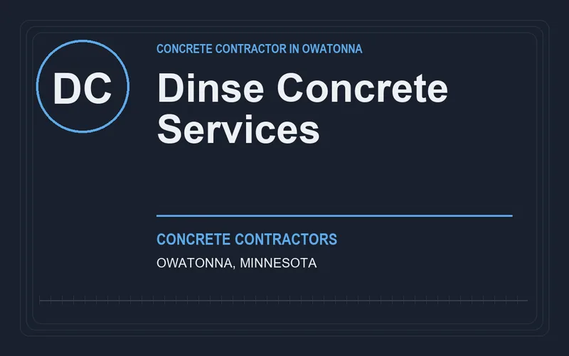 Dinse Concrete Services in Owatonna, Minnesota