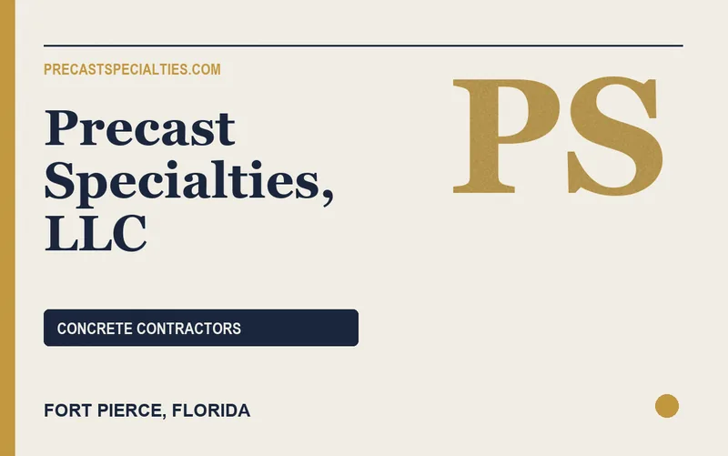 Precast Specialties, LLC in Fort Pierce, Florida