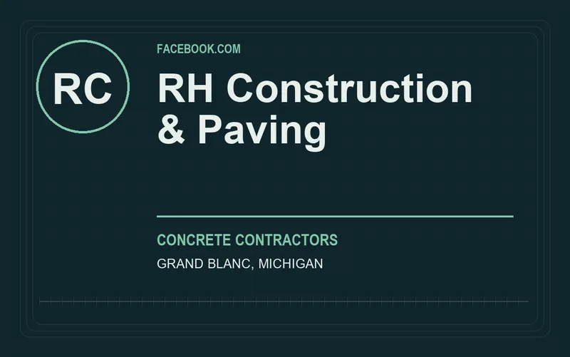 RH Construction & Paving in Grand Blanc, Michigan