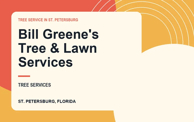 Bill Greene's Tree & Lawn Services in St. Petersburg, Florida