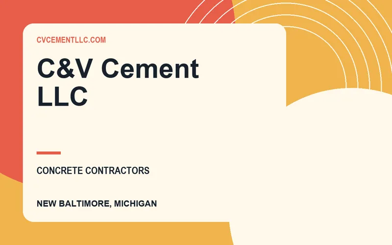 C&V Cement llc in New Baltimore, Michigan