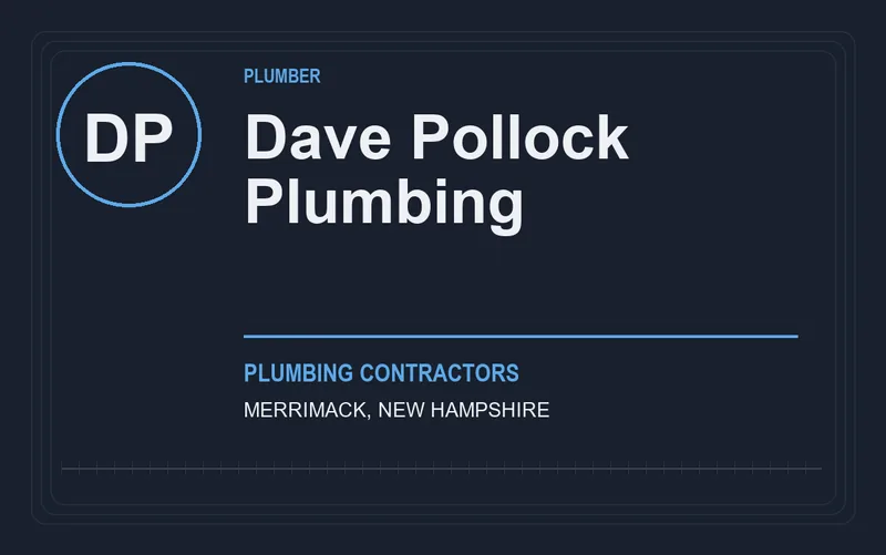 Dave Pollock Plumbing in Merrimack, New Hampshire