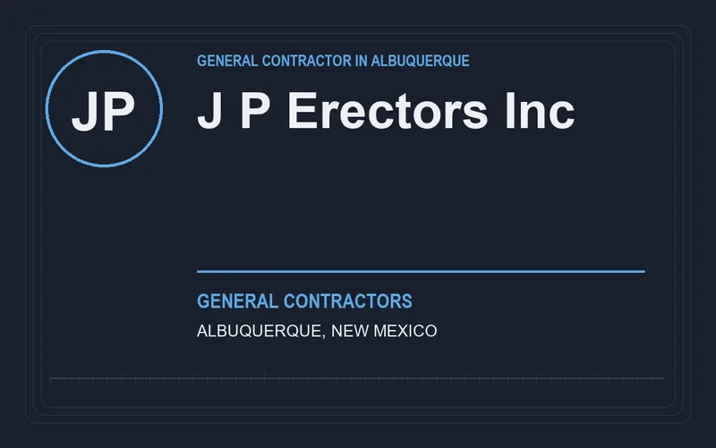 J P Erectors Inc in Albuquerque, New Mexico