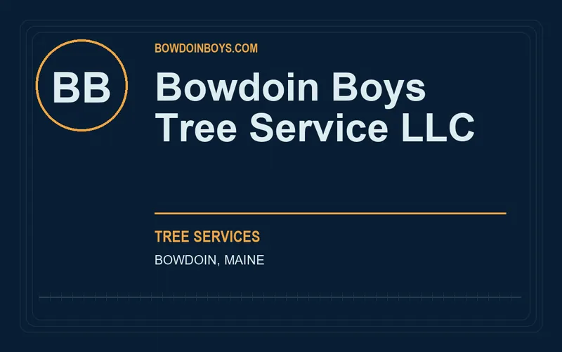 Bowdoin Boys Tree Service LLC in Bowdoin, Maine