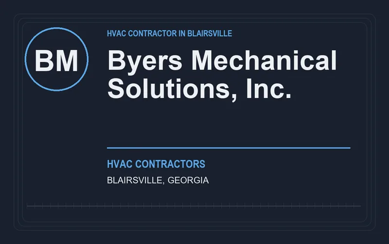 Byers Mechanical Solutions, Inc. in Blairsville, Georgia