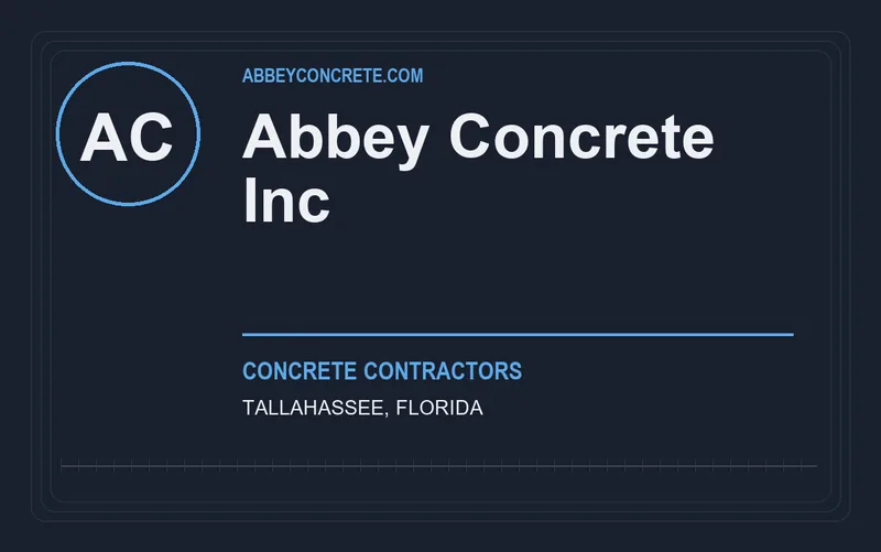 Abbey Concrete Inc in Tallahassee, Florida
