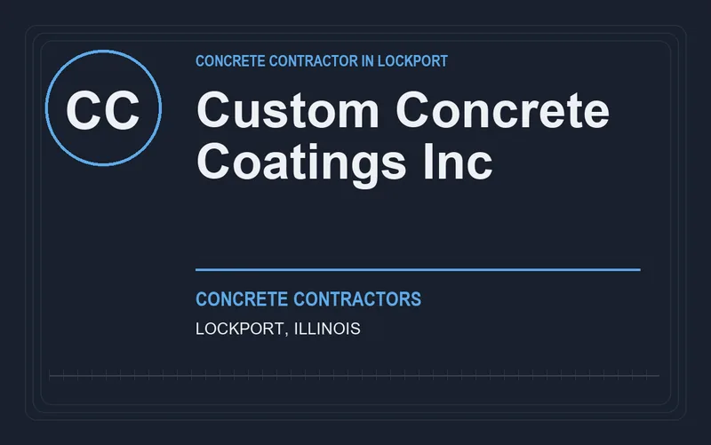 Custom Concrete Coatings Inc in Lockport, Illinois