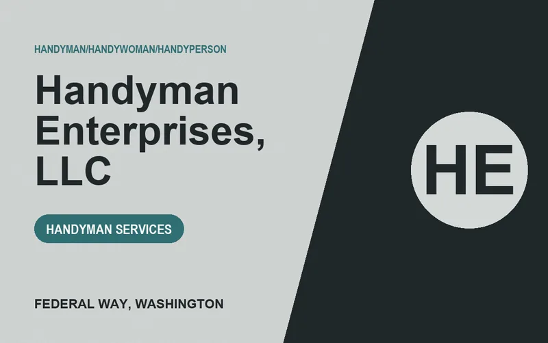 Handyman Enterprises, LLC in Federal Way, Washington