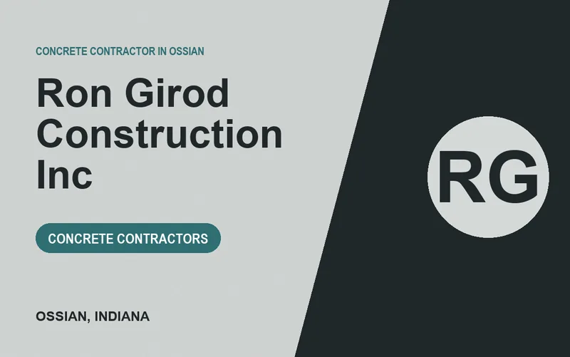 Ron Girod Construction Inc in Ossian, Indiana