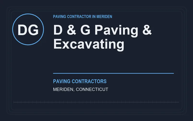 D & G Paving & Excavating in Meriden, Connecticut