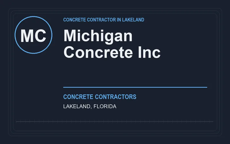 Michigan Concrete Inc in Lakeland, Florida