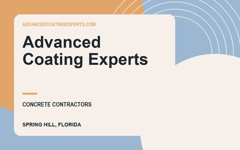 Advanced Coating Experts in Spring Hill, Florida