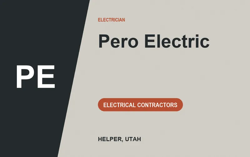 Pero Electric in Helper, Utah