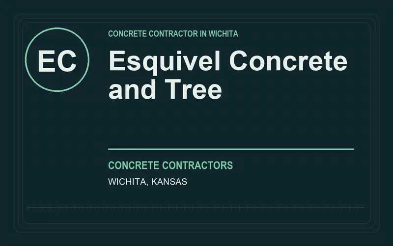 Esquivel Concrete and Tree in Wichita, Kansas