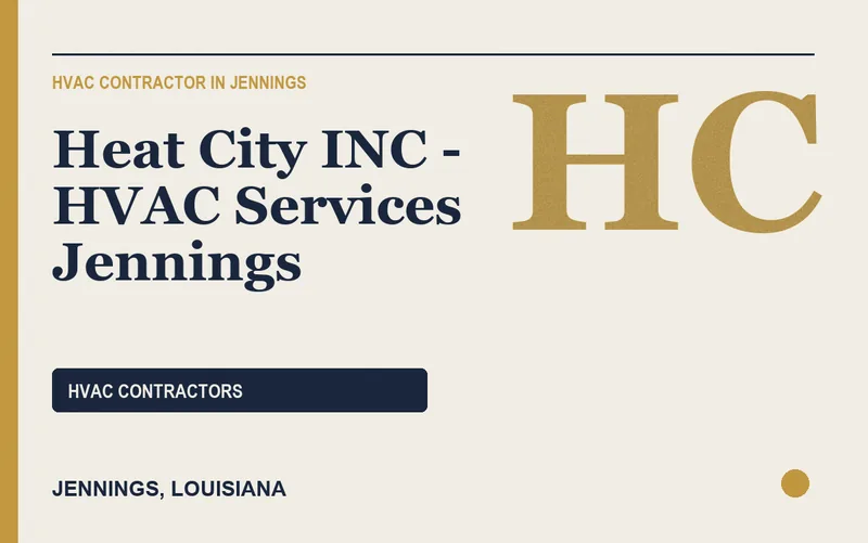 Heat City INC - HVAC Services Jennings in Jennings, Louisiana