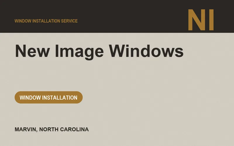 New Image Windows in Marvin, North Carolina