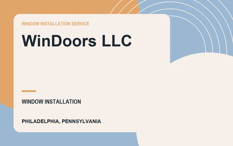 WinDoors LLC in Philadelphia, Pennsylvania