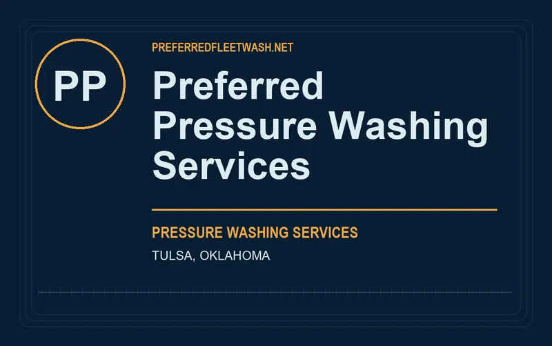 Preferred Pressure Washing Services in Tulsa, Oklahoma