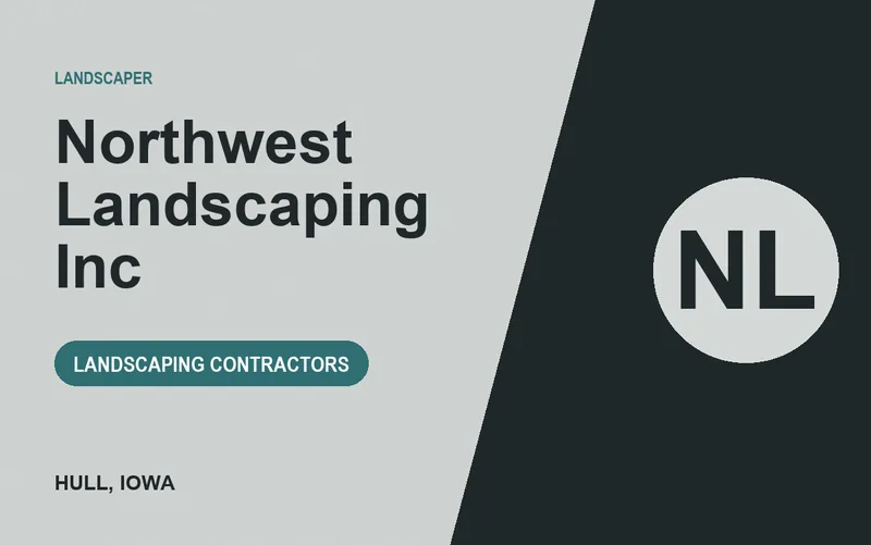 Northwest Landscaping Inc in Hull, Iowa