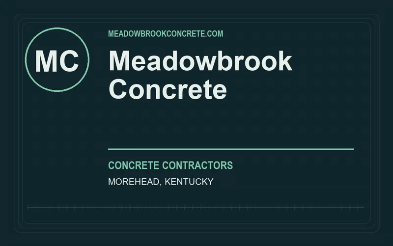 Meadowbrook Concrete in Morehead, Kentucky