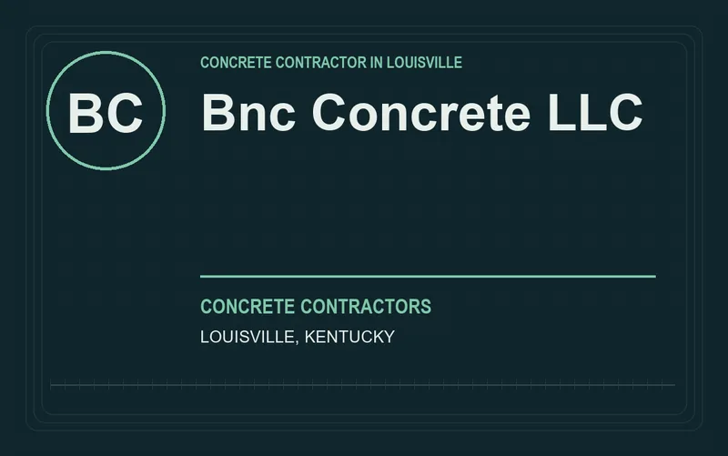 BNC CONCRETE LLC in Louisville, Kentucky