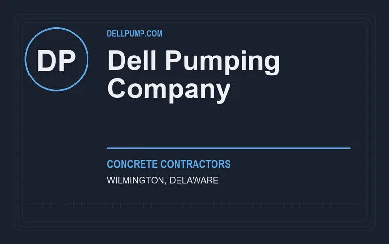 Dell Pumping Company in Wilmington, Delaware