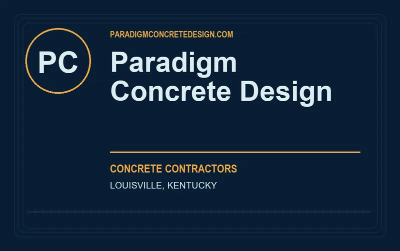 Paradigm Concrete Design in Louisville, Kentucky
