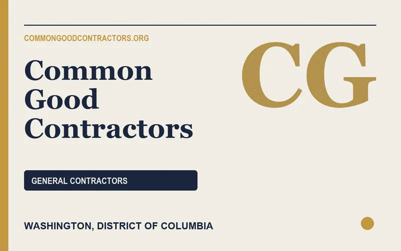 Common Good Contractors in Washington, District of Columbia