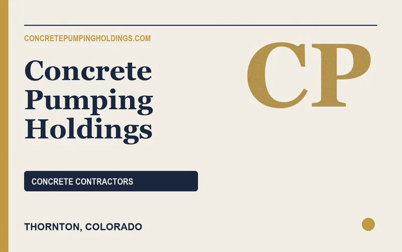Concrete Pumping Holdings in Thornton, Colorado