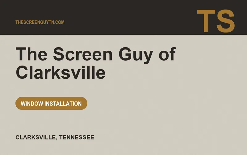 The Screen Guy of Clarksville in Clarksville, Tennessee