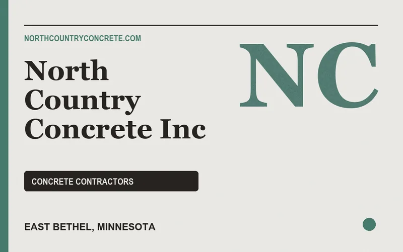 North Country Concrete Inc in East Bethel, Minnesota