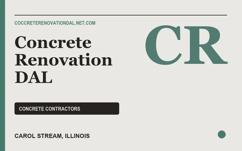 Concrete Renovation DAL in Carol Stream, Illinois