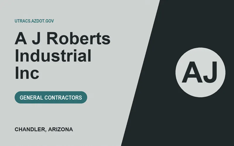 A J Roberts Industrial Inc in Chandler, Arizona