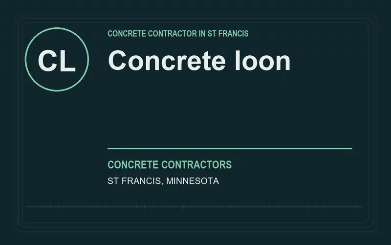 Concrete loon in St Francis, Minnesota