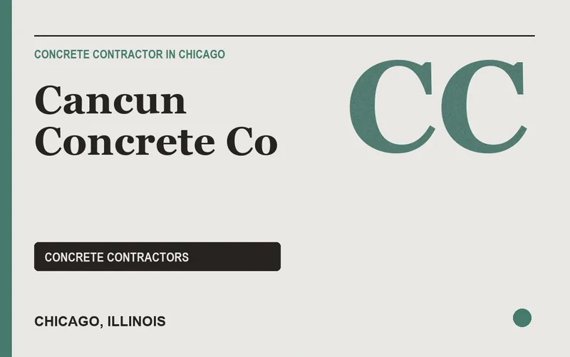 Cancun Concrete Co in Chicago, Illinois