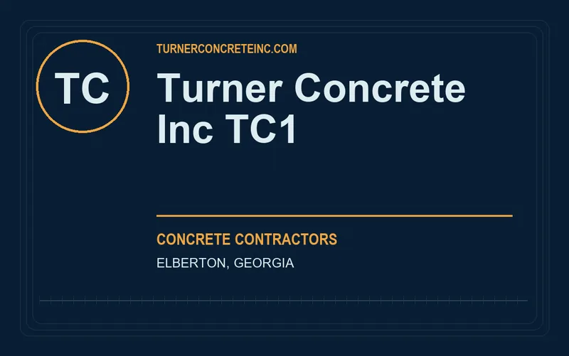 Turner Concrete Inc TC1 in Elberton, Georgia
